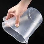 Food Grade Plastic Measuring Cup with Scale – Graduated Kitchen Measuring Jug