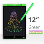 LCD Writing Tablet for Kids – 12 Inch Reusable Drawing Board