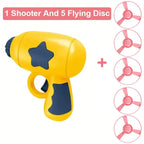 Interactive Cat Flying Disc Launcher Toy for Training and Play