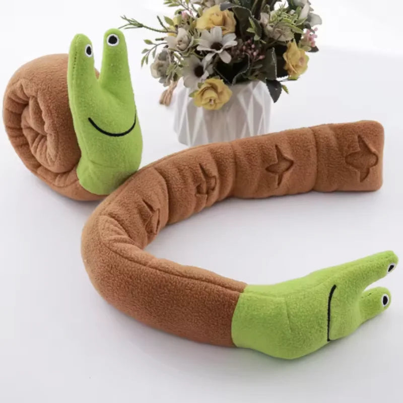Snail Shaped Snuffle Puzzle Pet Toy for Dogs and Cats Play