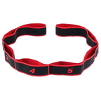 8/10 Sections Dance Resistance Band Yoga Stretching Pilates Fitness Digital Elasticity Elastic Stretch Training Tension Belt