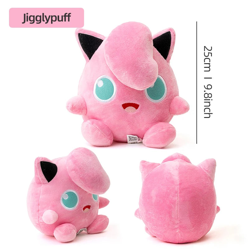 Cute Pokémon Plush Keychain Cartoon Bag Charm Set