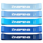 Resistance Bands Fitness Yoga Exercise Loop Set for Strength Training & Workouts