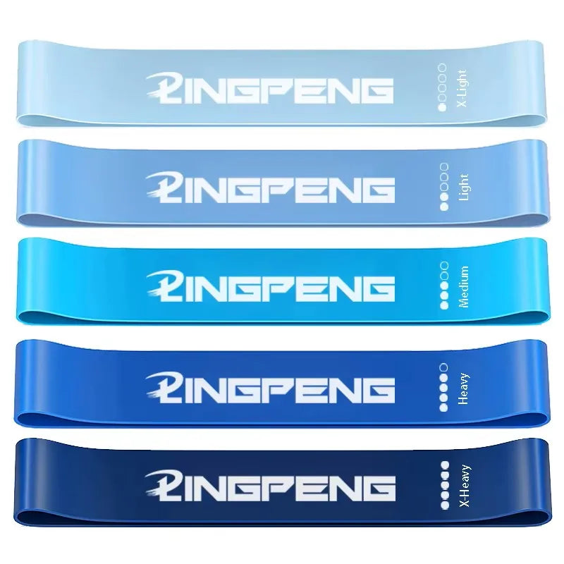 Resistance Bands Fitness Yoga Exercise Loop Set for Strength Training & Workouts