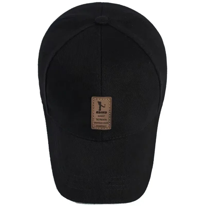Four Seasons Cotton Baseball Cap for Sports and Everyday Comfort