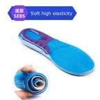 GEL Silicone Insoles for Shoes Orthotic Arch Support Insole Soft Shoe Inserts Sport Anti-slip Template for Man Women Shoe Sole