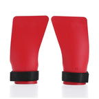 A Pair of Carbon No Finger Hole Hand Grips for Crossfit Pull Ups Cross Training Kettlebell Gymnastics Workout Palm Protector