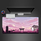 Mouse Pad Sakura Landscape Desk Accessories Mat Gamer Rug Xxl Keyboard Pad 1000X500x3MM Desk Mat Office Carpet Gaming Mouse Mats