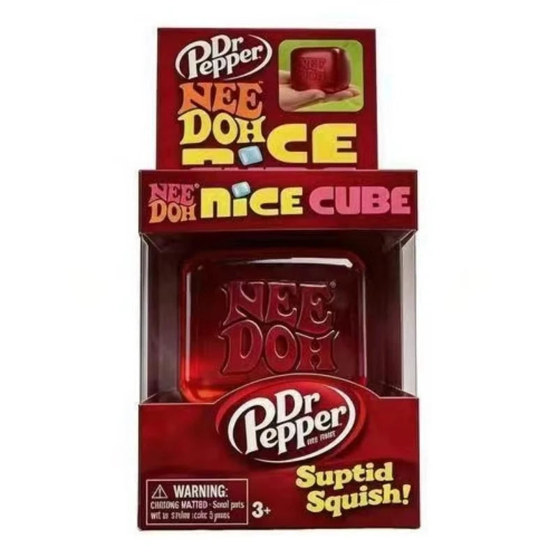 NeeDoh Cube Squishy Toy – Sensory Stress Relief Fidget