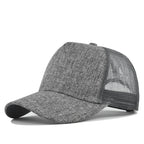 Custom Logo 5 Panel Mesh Baseball Cap for Outdoor Branding