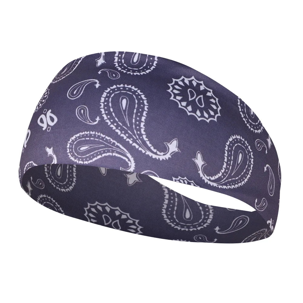 Quick Dry Sports Headband for Running, Fitness & Gym