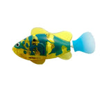 LED Swimming Robot Fish Cat Toy for Interactive Hunting Play