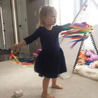 Montessori Baby Sensory Ribbon Ring Toy