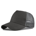 Custom Logo 5 Panel Mesh Baseball Cap for Outdoor Branding