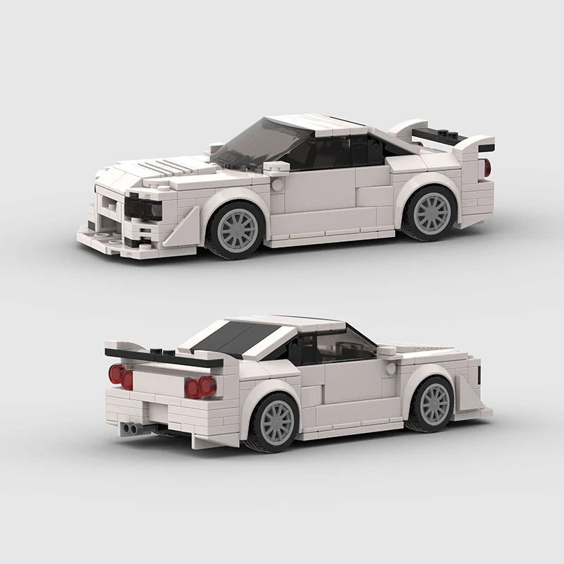 Supra Racing Car Building Blocks Vehicle Construction Toy Kit