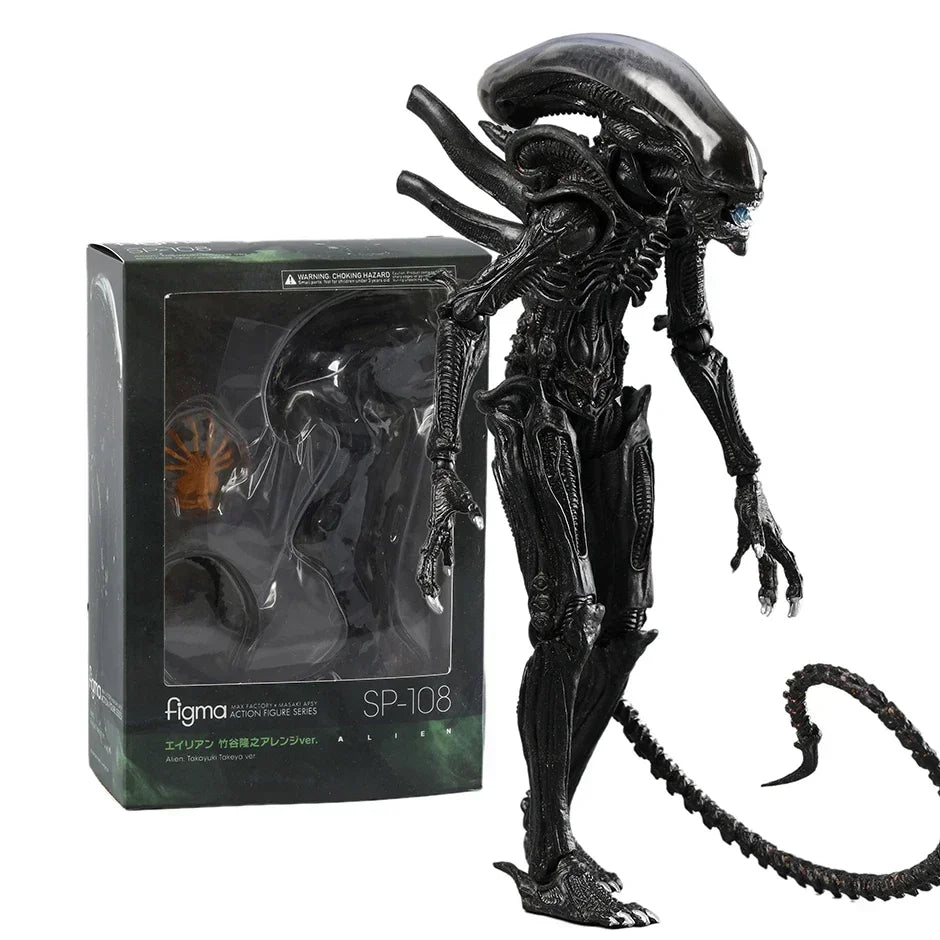 16CM Figma Sp-108 Alien Big Chap Action Figure Horror Theme Collectible Toy Doll for Adult Fans
