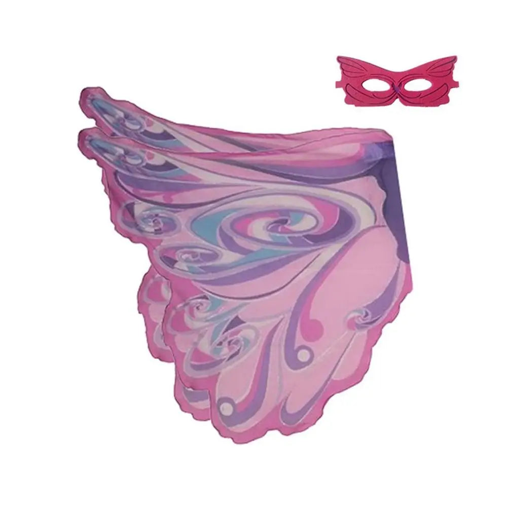 Halloween Kids Butterfly Costume Mask Cloak Children's Butterfly Elf Angel Wings Christmas Stage Cosplay Performance Costumes