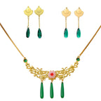 Anime The Apothecary Diaries Maomao Cosplay Necklace Earrings for Women Girls Accessories Halloween Gift