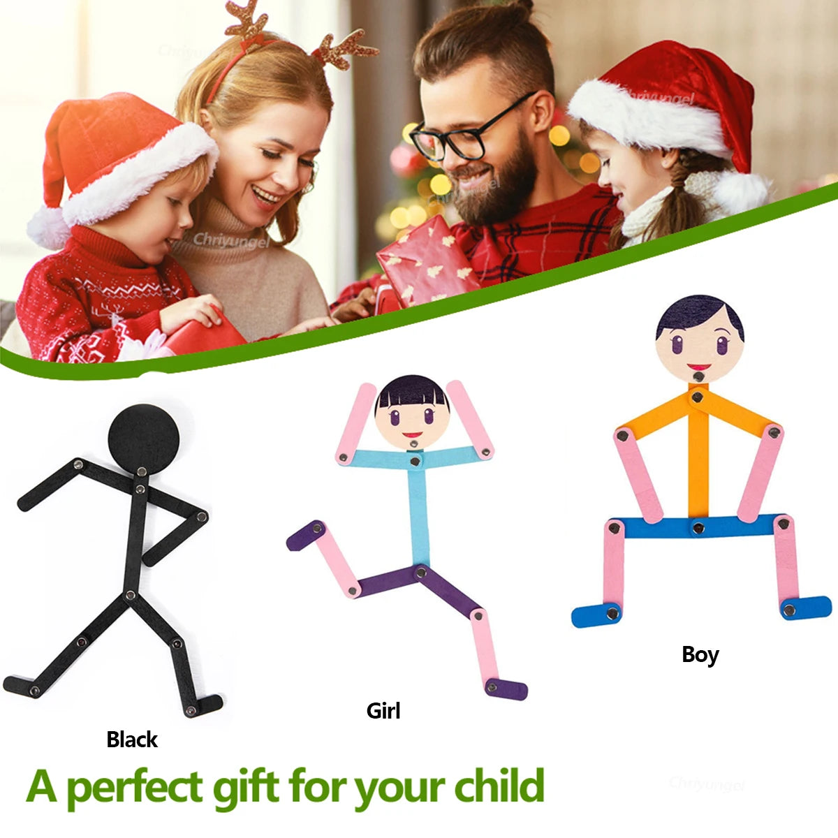 Montessori DIY Puzzle Board Educational Learning Toy for Kids