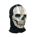 Unisex Halloween Horror Ghost Skull Mask MW2 Latex Headgear Helmet Cosplay Perform Party Masquerade Prop Cosplay