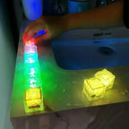 Baby Bath Bathtub LED Light Up Toys Colorful Waterproof Glowing Bath Toys for Boys Girls Infant Birthday Xmas Gift
