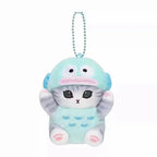 Mofusand Anime Plush Keychain Cute Cat Bag Charm