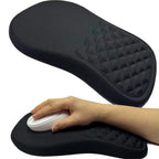 Ergonomic Wrist Support Mouse Pad Memory Foam Non-Slip Mat for PC & Laptop