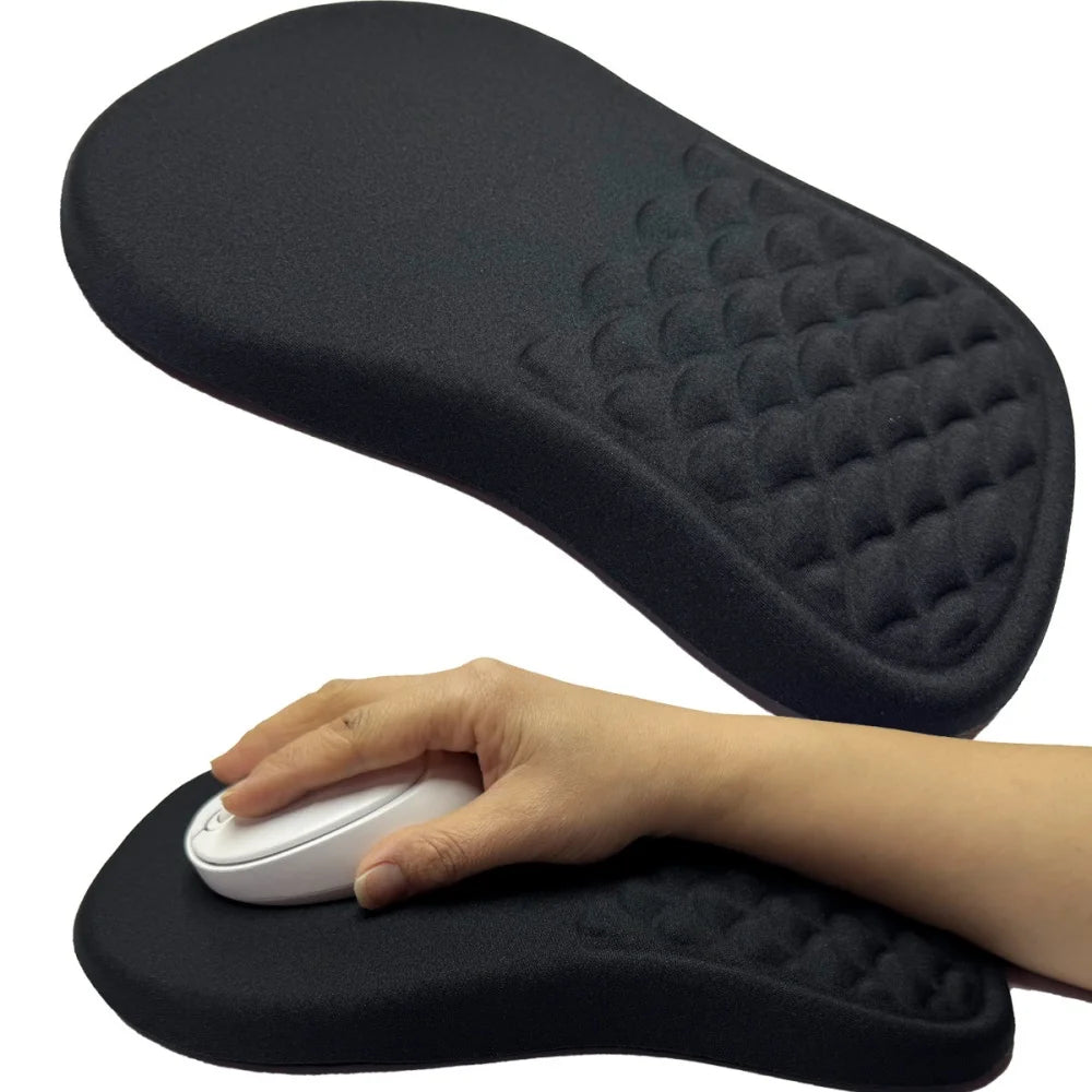 Ergonomic Wrist Support Mouse Pad Memory Foam Non-Slip Mat for PC & Laptop