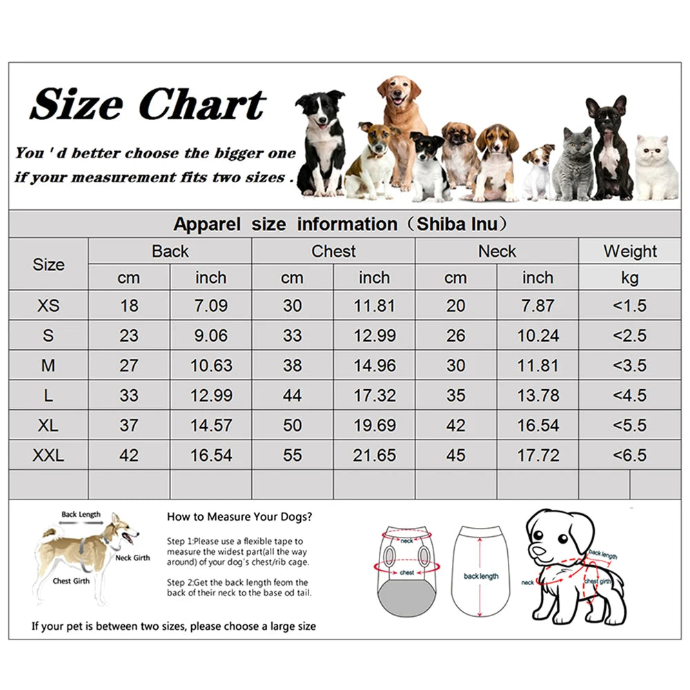 Winter Puppy Pet Dog Coat for Small Medium Dogs Thicken Warm Chihuahua Yorkies Hoodie Pets Jacket Clothing