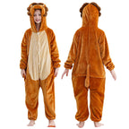 MICHLEY Carnaval Capybara Flannel Blanket Sleepers Onesie Hooded Children Costume Clothes Jumpsuit Sleepwear For Boys Girls