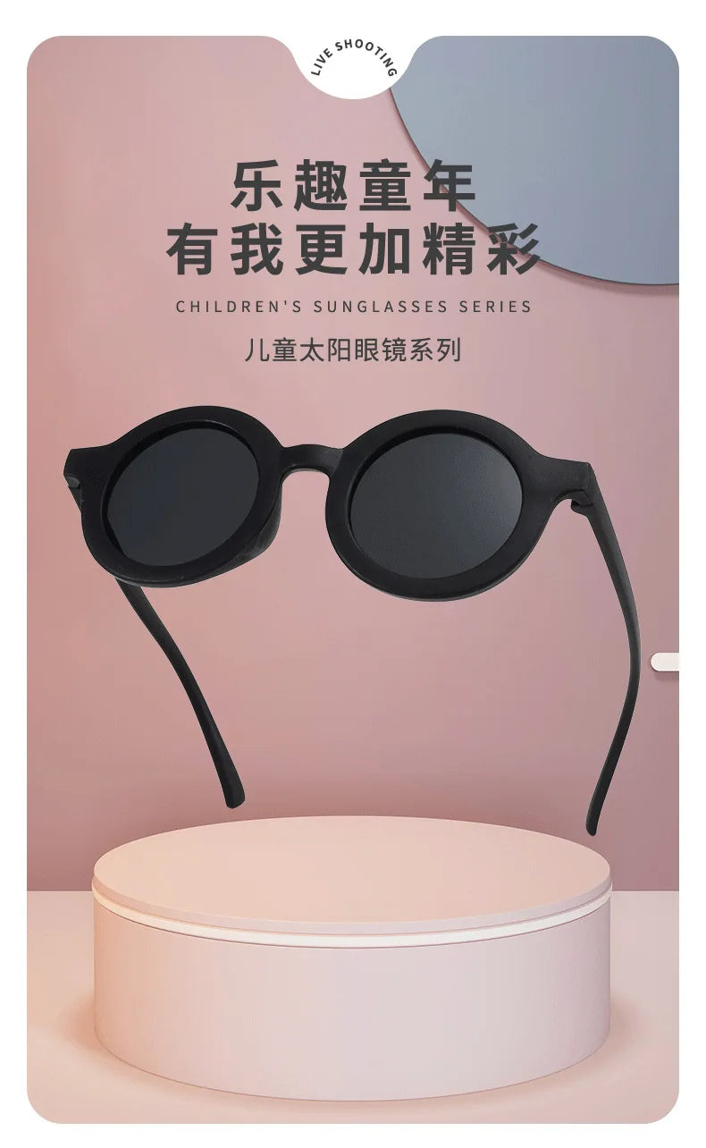 Round UV400 Baby & Kids Sunglasses for Ages 1–7