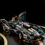 1690PCS Green Racing Car Building Blocks – DIY Model Kit