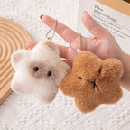 Cartoon Capybara Plush Keychain Cute Kawaii Bag Charm