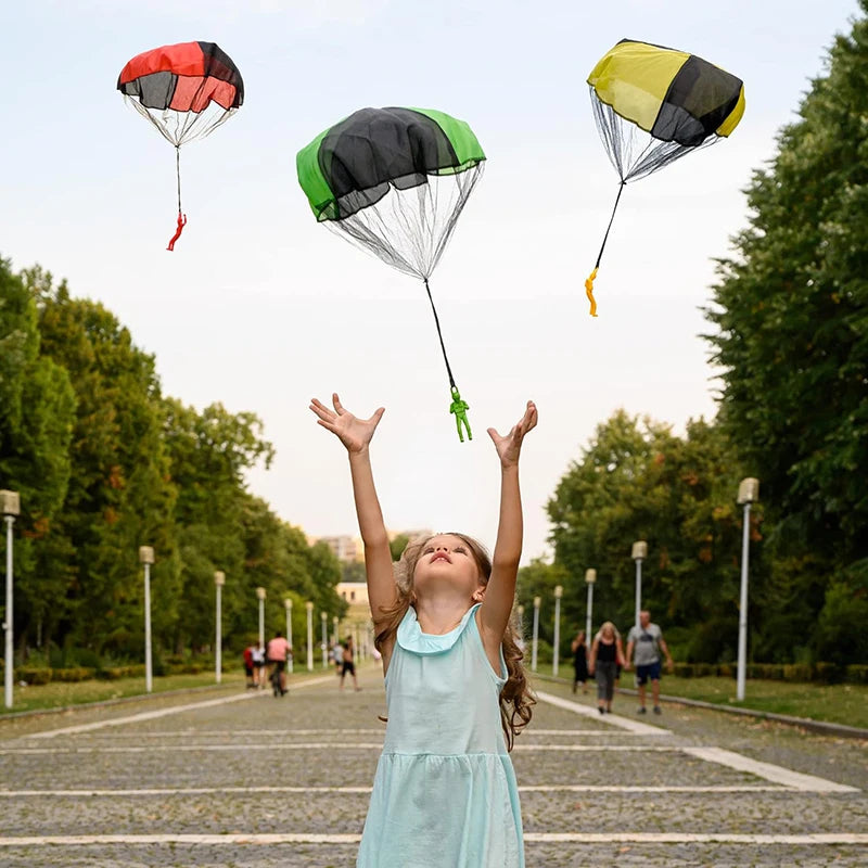Tangle-Free Flying Parachute Toy