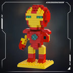 Marvel Legends Building Blocks Brick Deadpool Spider Man Building Blocks Iron Man Loki Cartoon Character Toys For Children Gifts