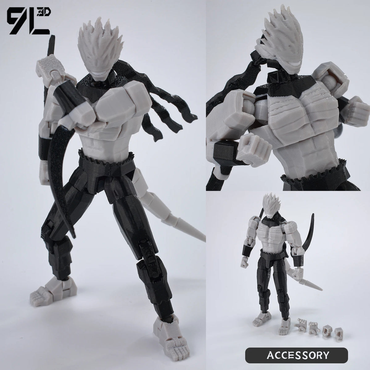 9L3D Lucky13 Gojo Sukuna Jujutsu Fushiguro Toji Gojo Satoru Action Figure Dummy13 T13 Multi-Jointed Collectible Toys Titan13
