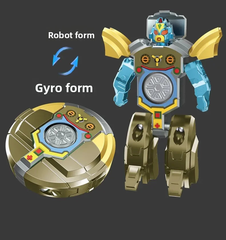 Transformable Robot Fidget Spinner Gyro Toy