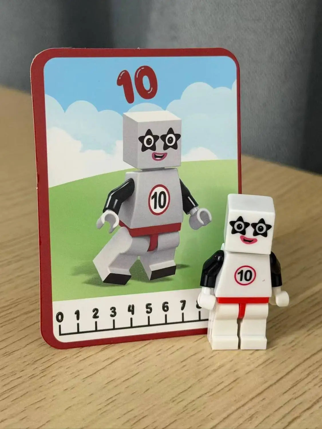 Number Blocks Assembly Educational Math Learning Toy Set
