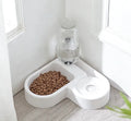 1PC Automatic Drinking Fountain Heart-shaped Pet Bowl Waterproof Spout Cat and Dog Bowl