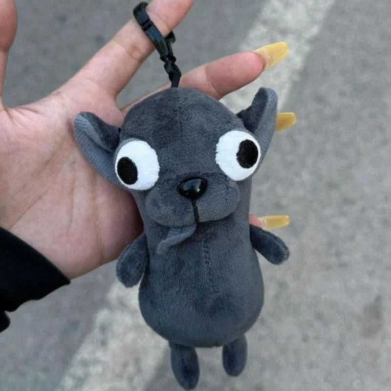 Funny Chihuahua Plush Keychain Cute Puppy Bag Charm Gift Toy