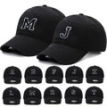 Initial Letter Embroidery Baseball Cap for Casual Sport Style