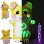 @HOT 2026 NEW Luminous Baby Plush Doll Night Light Painting Soothing Children's Toy Gift Bedtime Accompanying Travel Doll