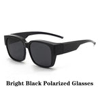 Fit Over Polarized UV400 Sunglasses for Prescription Glasses