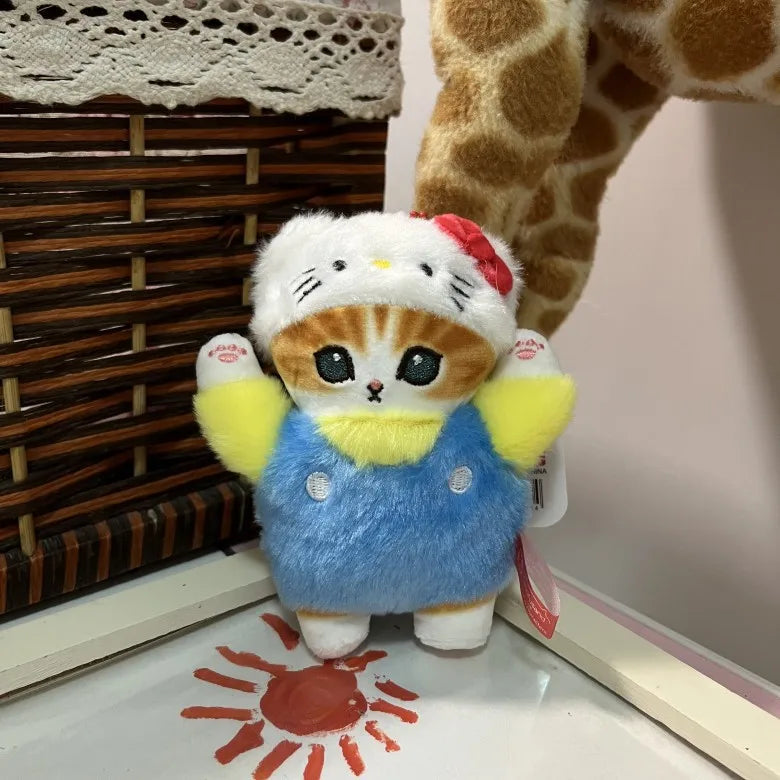 Kawaii Mofusand Sanrio Plush Keychain Anime Bag Charm