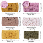3PCS Cable Knit Elastic Baby Girl Headbands Set