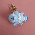 Ocean Animal Crochet Keychain Tropical Fish Bag Charm