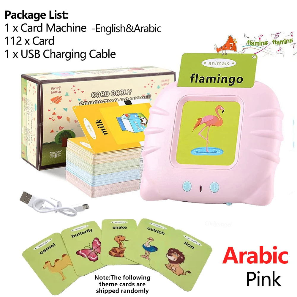 Talking Flash Cards Early Learning Educational Toy for Kids