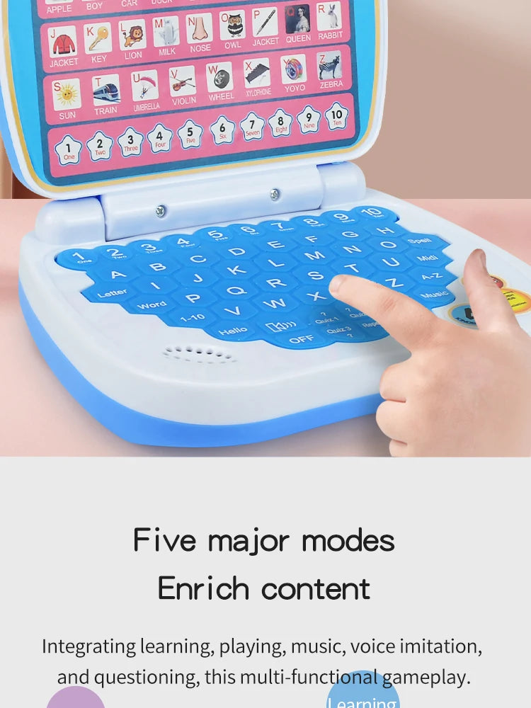 English Learning Laptop Educational Toy for Kids