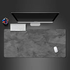 Gray Mouse Pad Large/Small Overlocked Mousepad XXL Desktop Keyboard Table Pad Gray Series Game Desk Mat Computer Accessories
