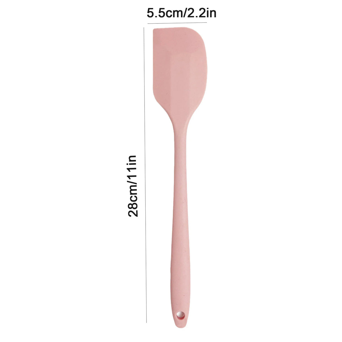 Heat Resistant Silicone Spatula – Non Stick Cream & Baking Tool